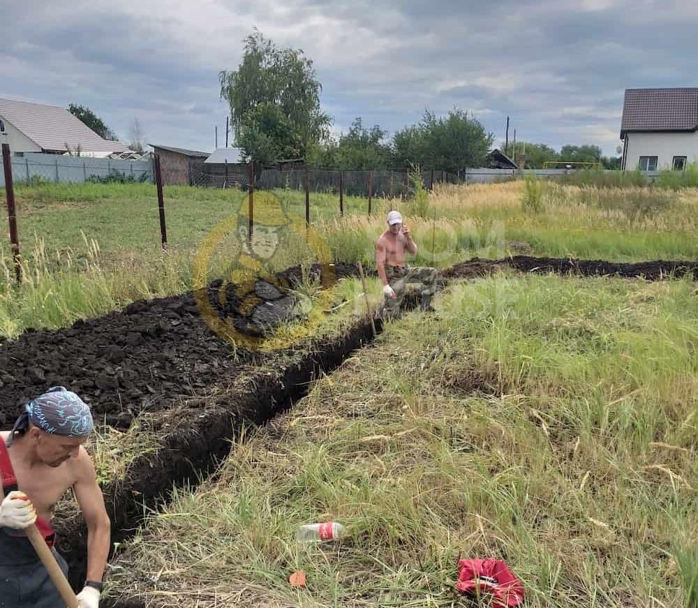 выкопать траншею на участке